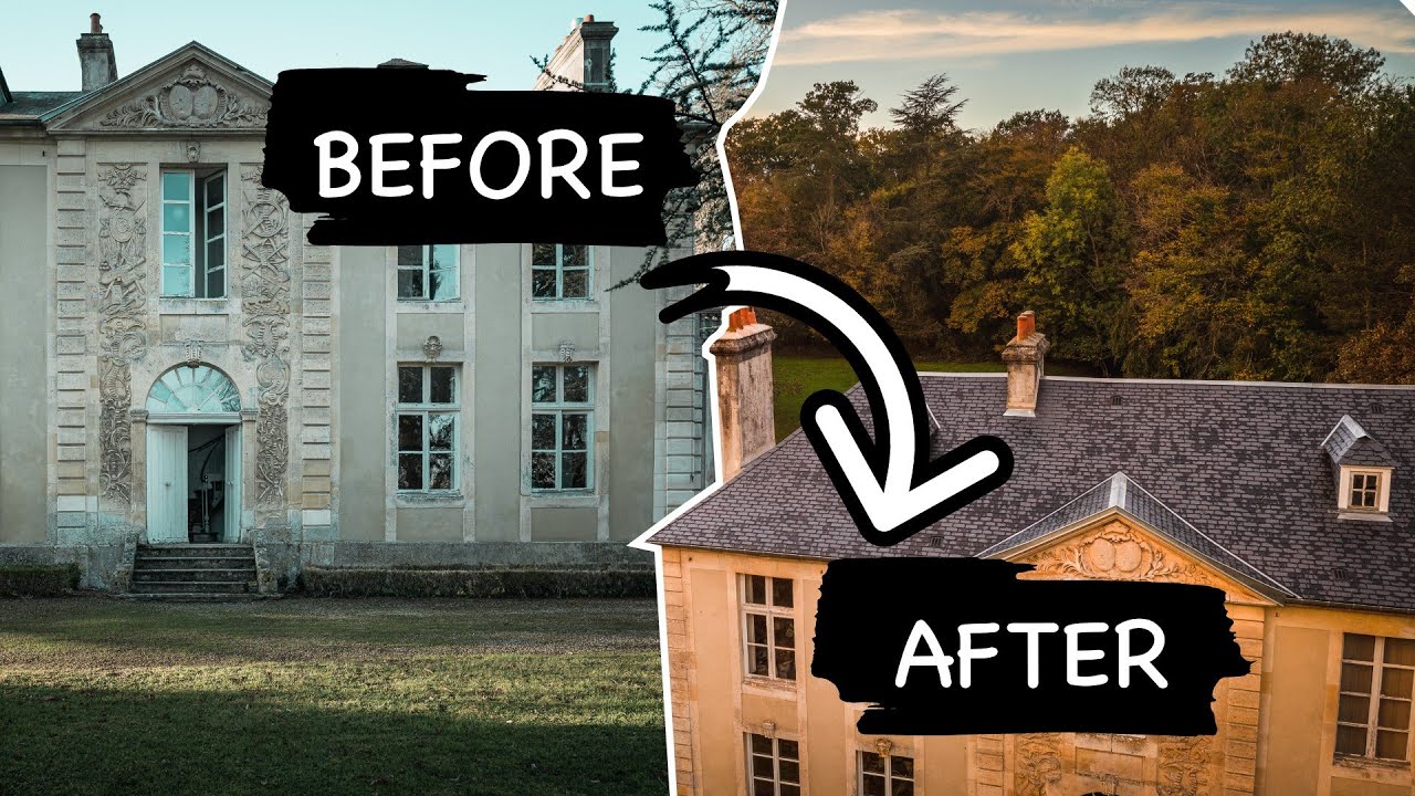 TIMELAPSE 365 JOURS : RENOVATION D'UN CHATEAU ABANDONNÉ