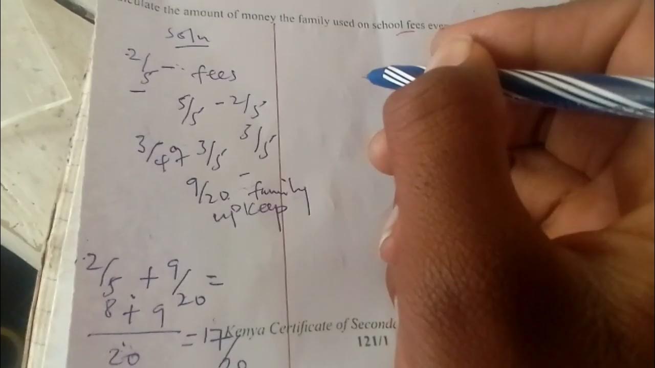 mathematics paper 1 kcse 2022 December. YouTube
