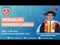 Wisuda sarjana xv universitas adzkia