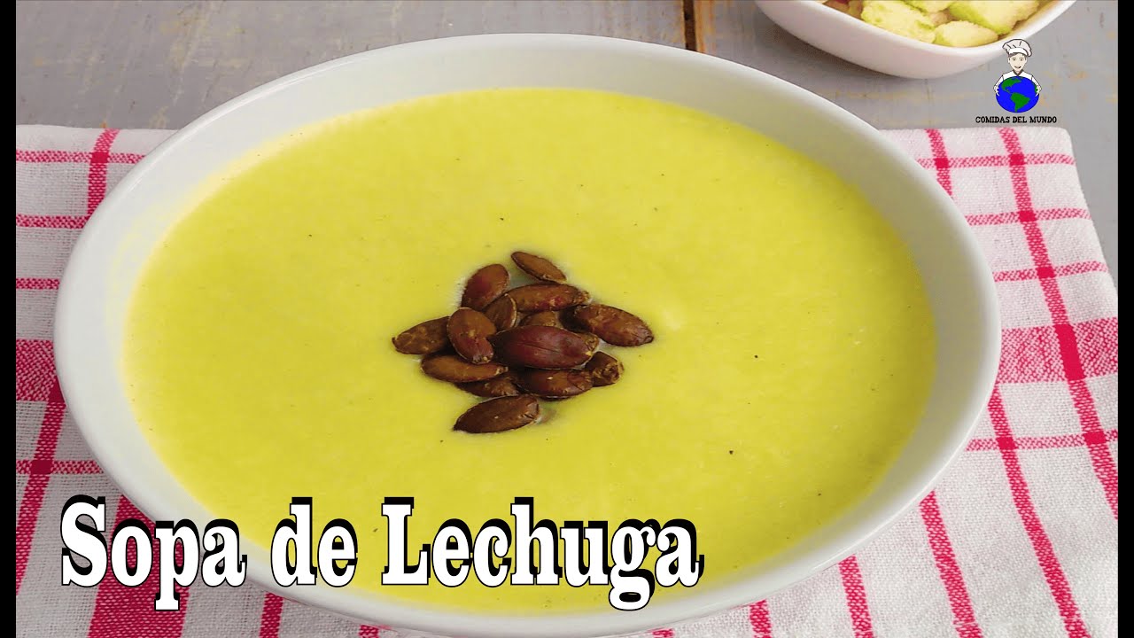 Sopa Fría de Lechuga | Receta Diurética y Antioxidante | Dieta Keto