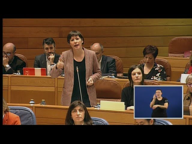Ana Pont&oacute;n a Feij&oacute;o: "Vostede non ten unha axenda galega, ten unha axenda en contra d@s galeg@s"