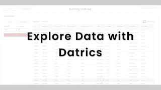 Chat with your data in Datrics