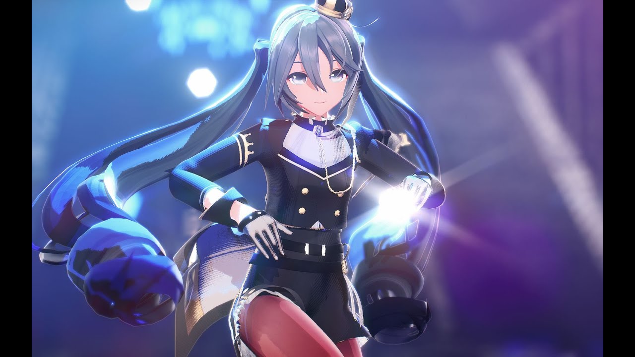 【VOCALOID MMD／4K／60FPS】Hatsune Miku【ヒアソビ】