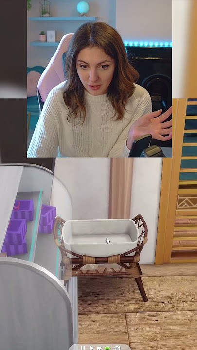 my child is PREGNANT in The Sims 4... #shorts