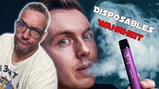 ➤➤➤ The truth about disposable e-cigarettes 🚭 | #steamshots #reaction