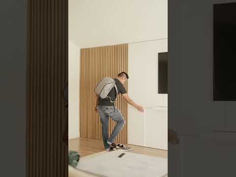 hidden storage tv