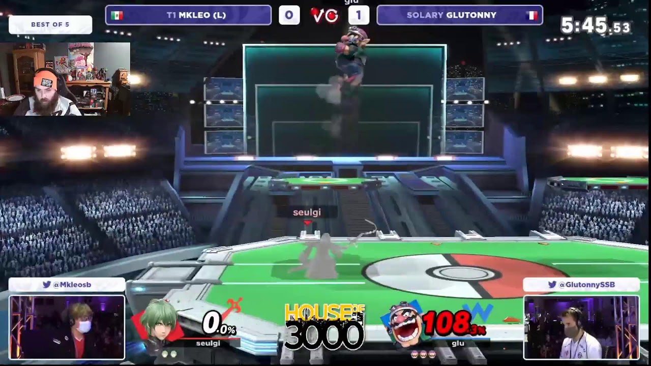 Pound 2022 top8 for Smash Melee and Ultimate. Grand finals up next