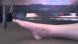 Improvement since the ankle injury. Floor pointe