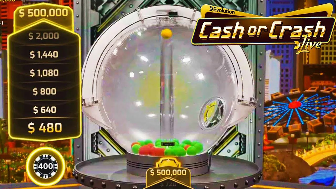 BIG BETS ON NEW CASH OR CRASH LIVE GAMESHOW! - YouTube
