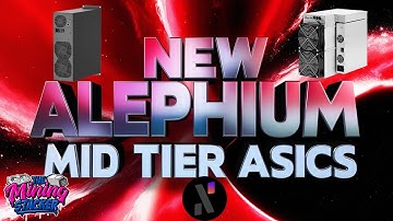 NEW Alephium ALPH ASIC Miners GoldShell E-AL1M & DragonBall Miner A40 , Lets Talk Specs & Compare