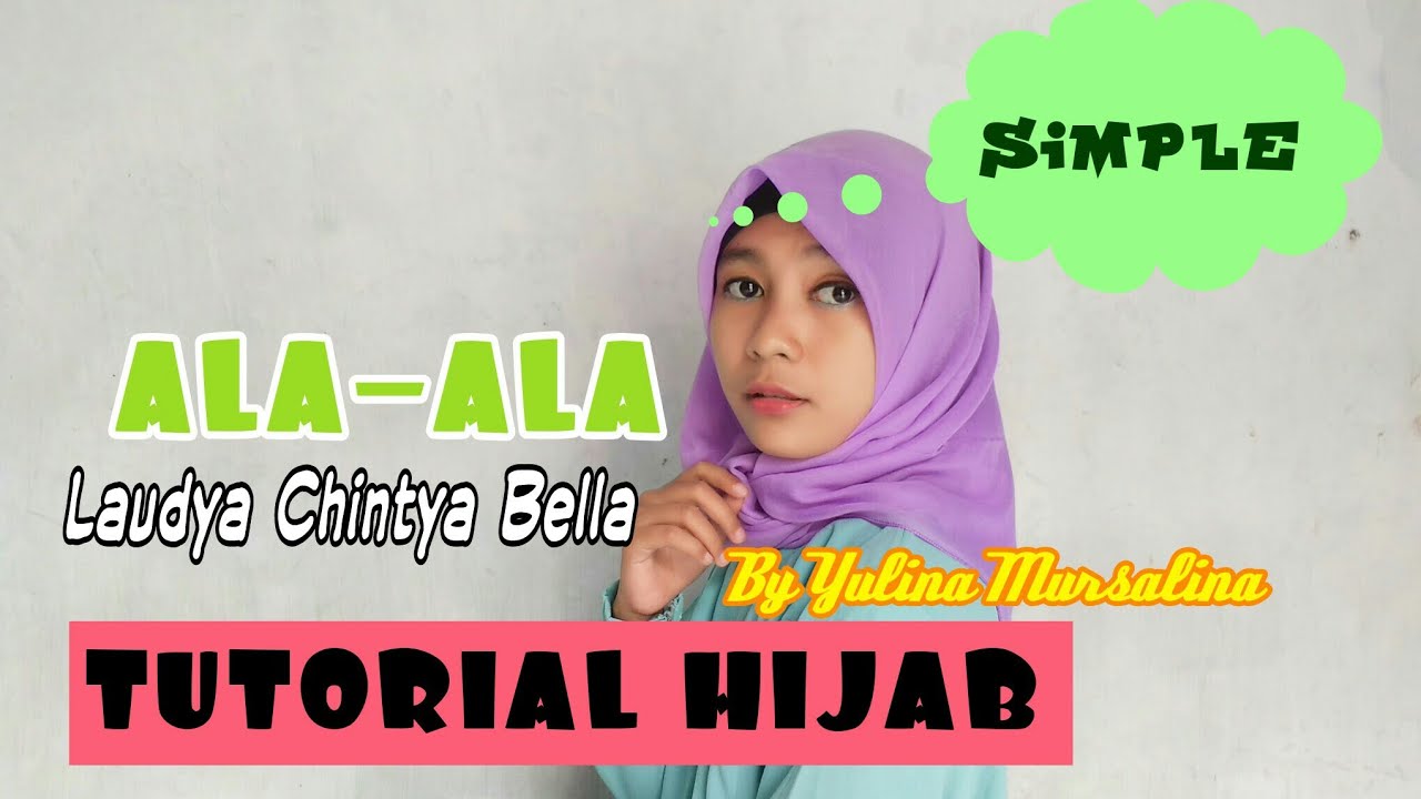 Tutorial Hijab Ala Laudya Chintya Bella YouTube