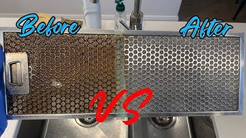 The Most Satisfying Way to Clean Your Range Hood Filter