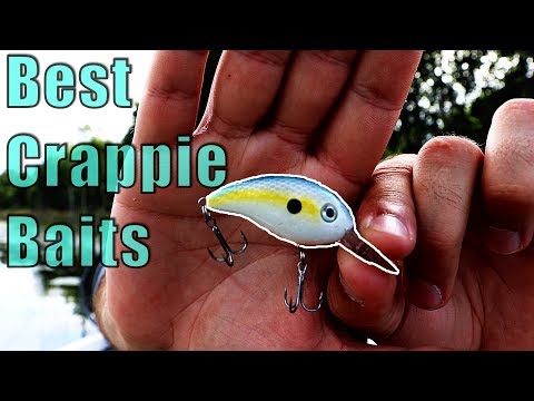 Best Crappie Fishing LURES!  Best Search BAITS for Crappie 