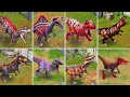 ALL CARNIVORE DINOSAURS - Jurassic Park Builder