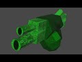 An attempt at making a gun in blender v280 voltinsportage