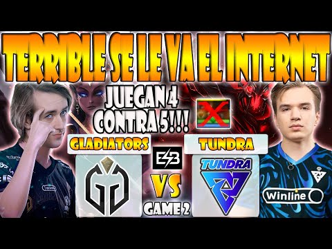 GLADIATORS VS TUNDRA BO2[GAME 2]TOPSON, PURE VS CCNC, DYRACHYO - ELITE LEAGUE- DOTA 2- ESB
