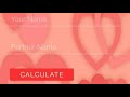 Gambar cover Love calculator for Girl Friend