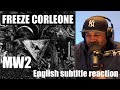 AMERICAN 🇺🇸 REACTS TO 🇫🇷 FREEZE CORLEONE - MW2 | ENGLISH SUBTITLES