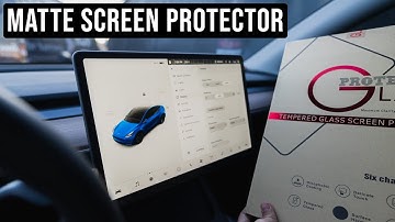 Tesla Model Y Screen Protector MATTE | Must Have | Unboxing & Install