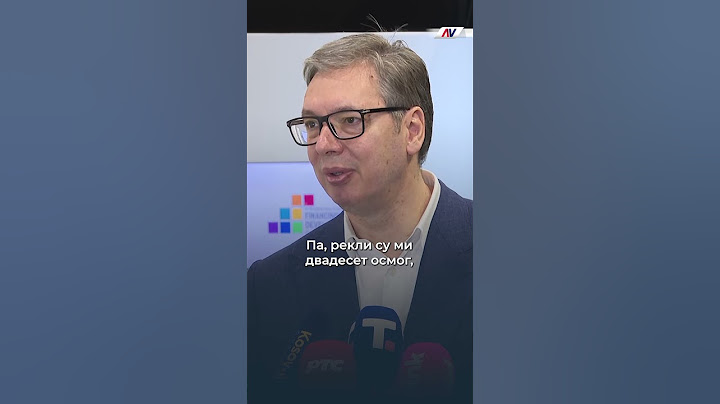 Вучић: Никад се кукавица нисам плашио