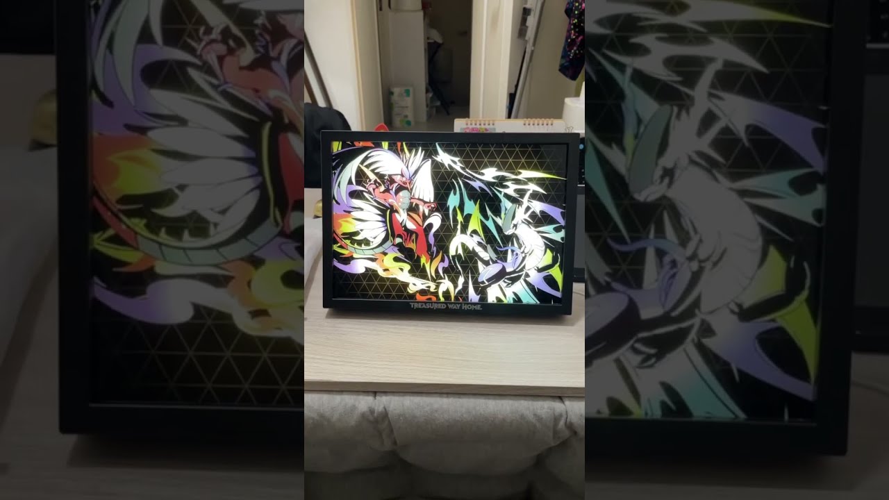 ポケモンセンター LEDアートフレーム TREASURED WAY さめ HOME