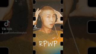 RM's second solo album Right Place Wrong Person. #rightplacewrongperson #rm #rpwp #bts #comebacktome