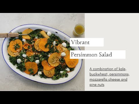 Video: Salad Persimmon