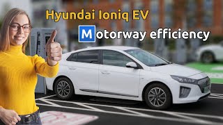 How efficient is the Hyundai Ioniq Electric at (UK) motorway driving?