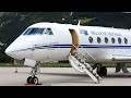 Gulfstream G-V Hellenic Air Force Presidential Visit at Innsbruck Airport