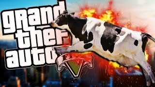 BE ONE WITH THE ANIMALS! | Grand Theft Auto V (PC) #3