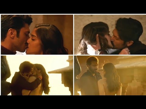 ileana d'cruz and ajay devgan hot kisses scene in Baadshaho | Romantic Scenes