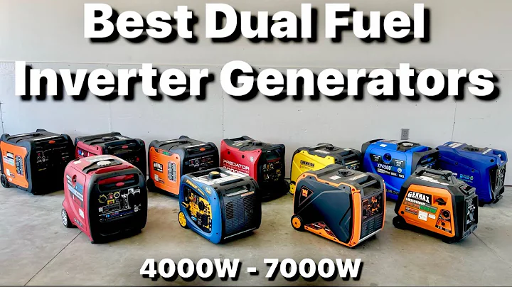 Top Dual Fuel Inverter Generators Compared