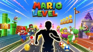 Immersive Interactive Warm-Up ⚡️ | Mario level Workout Challenge | Fun Cardio Game | Brain Break
