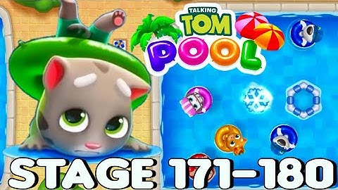 Talking Tom Pool STAGE 171-180 GAMEPLAY