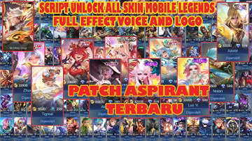 Script All Skin Mobile Legends Full Effect and Voice Full Logo No Password