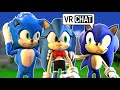 Movie Sonic & Sonic Meet Sonica! (VR Chat)