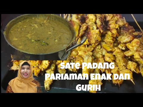 Resep Sate Padang Asli Pariaman