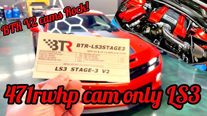 Are Brian Tooley Racing V2 Shelf cams the best? I think so!!! Ls3 stage 3 V2 cam 5th gen camaro ss