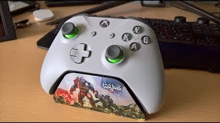 Grey/Green Xbox One S Controller Unboxing