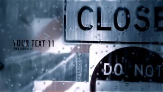 After Effects Project Files Heavy Rain Pack Title Intro) VideoHive