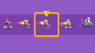 Happy Racing Gameplay || 10 Characters Unlocked and Upgraded|| Have Fun With Game screenshot 2