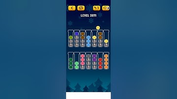 Ball sort level 3071