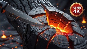 Stone Lava Cutting ASMR 🍓🥥😋 Relaxing And Satisfying 😛 #asmr #asmrsounds #glasscutting #ai