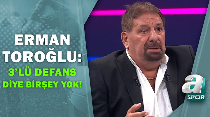 Adana Demirspor 0-1 Fenerbahçe Erman Toroğlu'ndan Maç Sonu Yorumları! / A Spor / Takım Oyunu