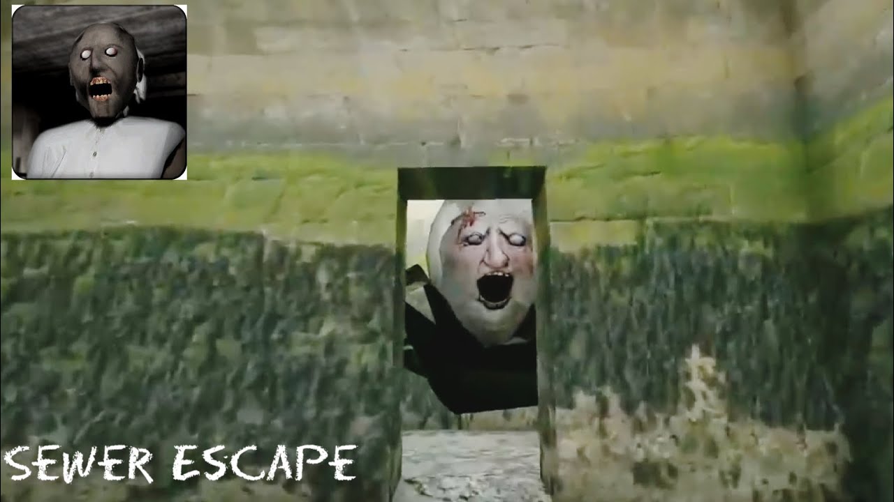 Granny - New Version | Sewer Escape | Full Gameplay - YouTube