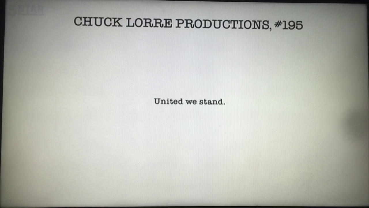 Chuck Lorre Productions 195the Tamnenbaum Companywarner Bros