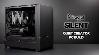 Quiet Creator PC Build | Fractal Pop Mini Silent | Arc A750 | 14600K | B760M