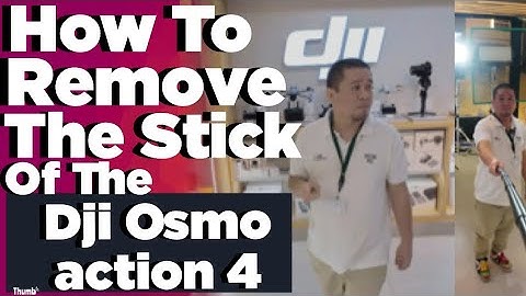 DJI ACTION 4 HOW TO MAKE STICK INVINSIBLE?