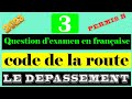 3 questions dexamen en franaise de code de la route maroc     2023 pdf