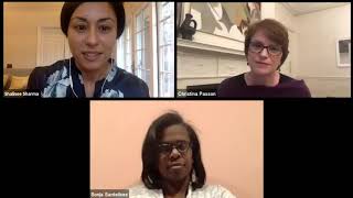 Community Conversations featuring Sonja B. Santelises, Ed.D. '89, and Shalinee Sharma '99